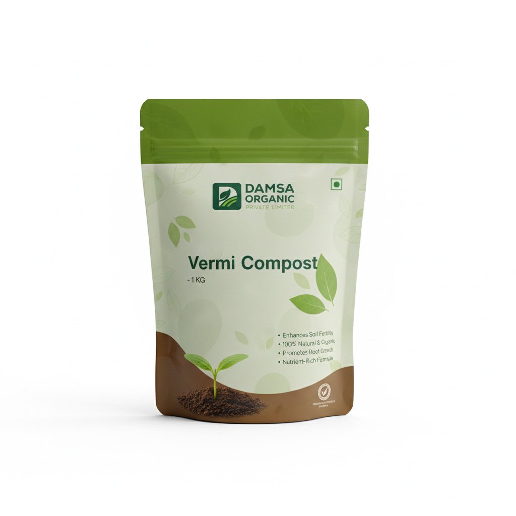 Vermi Compost – 1 KG | Ready-to-Use Organic Fertilizer
